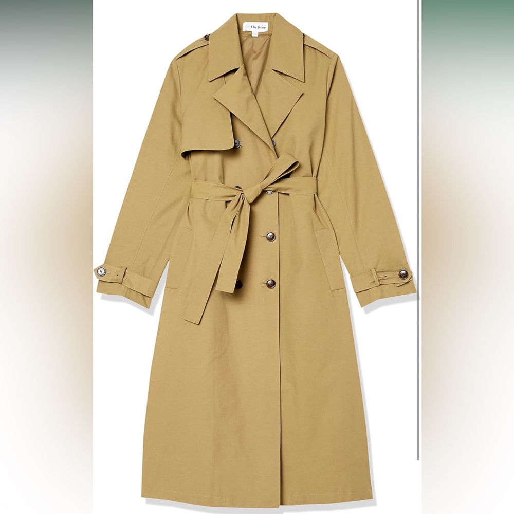 NWT • The Drop • Women's Noa Trench Coat • FABULOUS! 😍 • Size S • - Picture 2 of 4